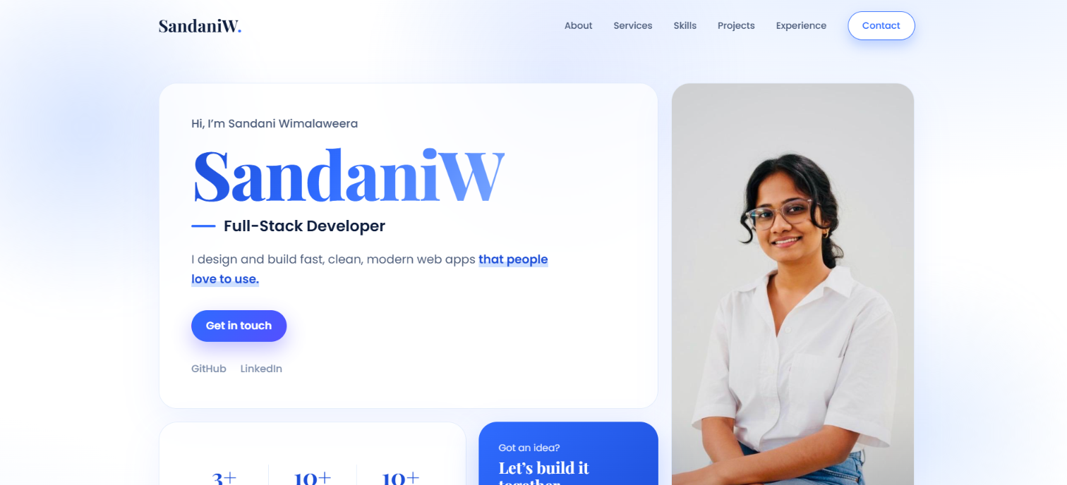 Developer Portfolio